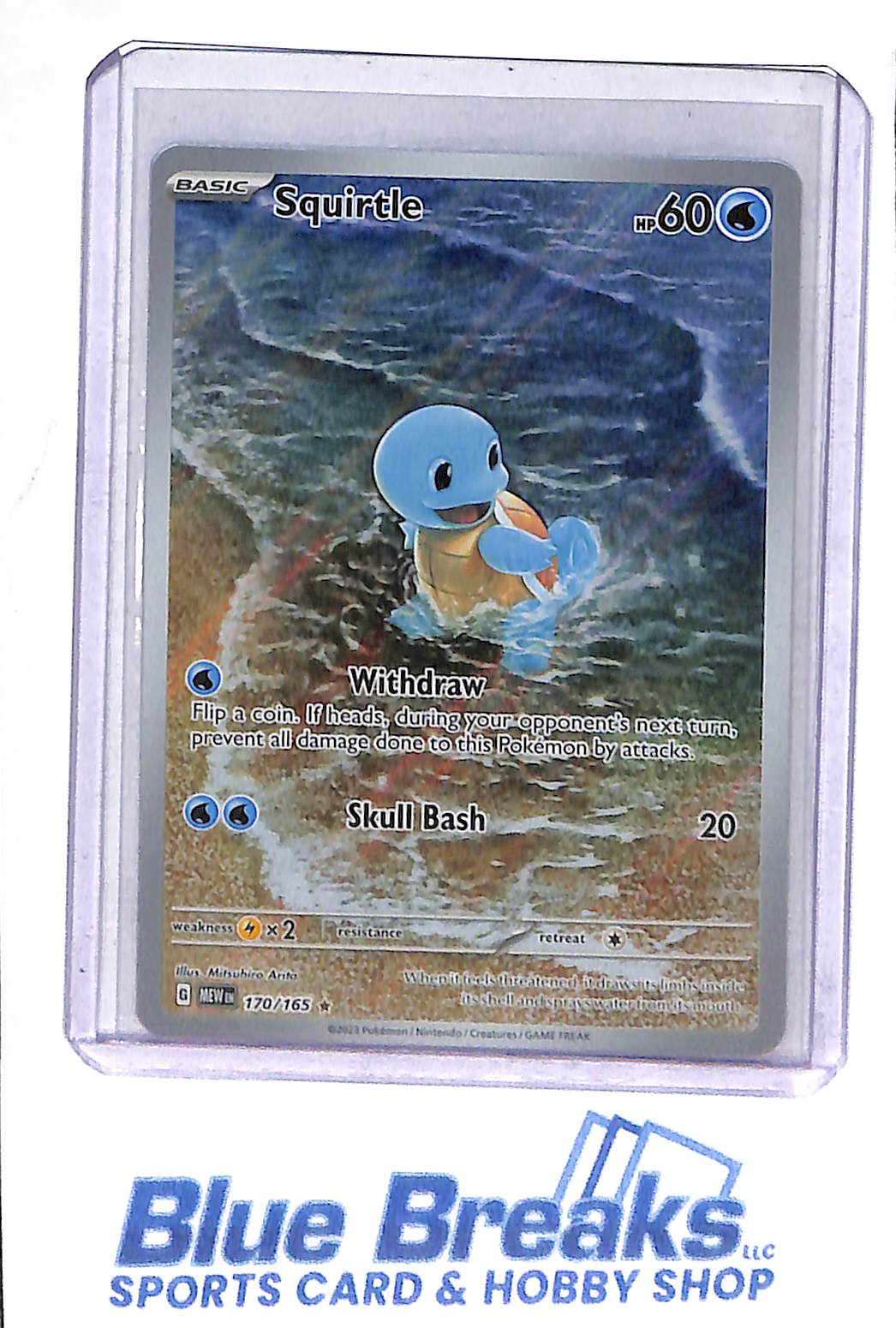 2023 Pokémon -Scarlet & Violet - Illustration Rare - Squirtle - #170/165