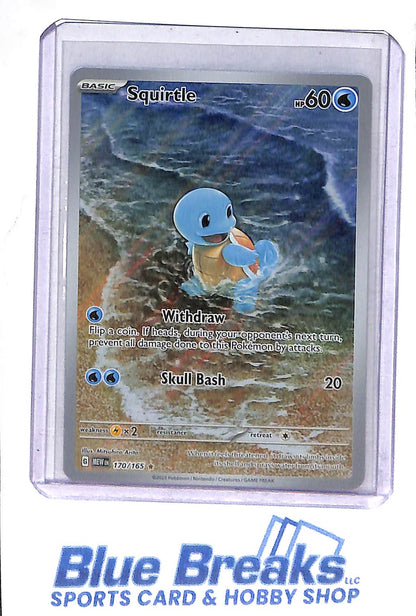 2023 Pokémon -Scarlet & Violet - Illustration Rare - Squirtle - #170/165