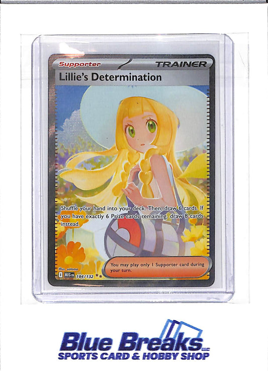 2025 Pokémon - Mega Evolution - Special Illustration Rare - Lillie's Determination - 184/132