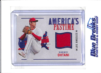 2022 Panini - Chronicles America's Pastime - Shohei Ohtani - relic - #APS-SO - baseball - Angels - Dodgers