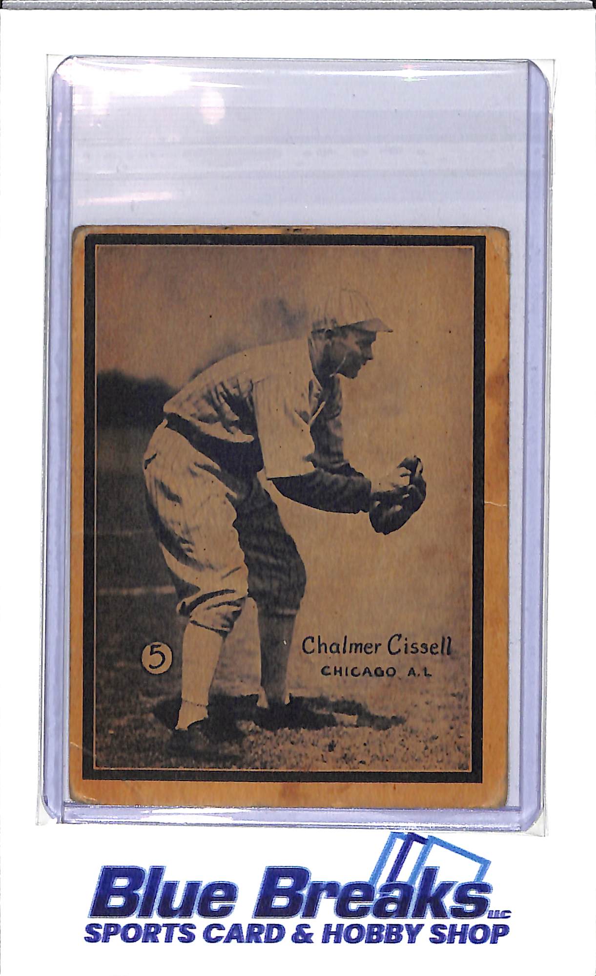 1931 W517 - Chalmer Cissell - hand cut - #5 - baseball - White Sox