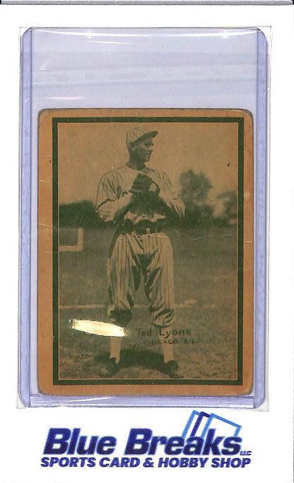 1931 W517 - Ted Lyons - #45 - hand cut - baseball - White Sox
