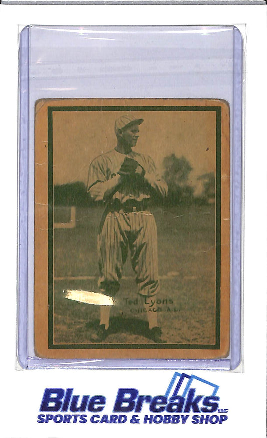1931 W517 - Ted Lyons - #45 - hand cut - baseball - White Sox