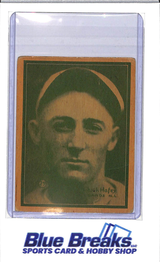 1931 W517 - Charles "Chick" Hafey - hand cut - #29 - baseball - Cardinals