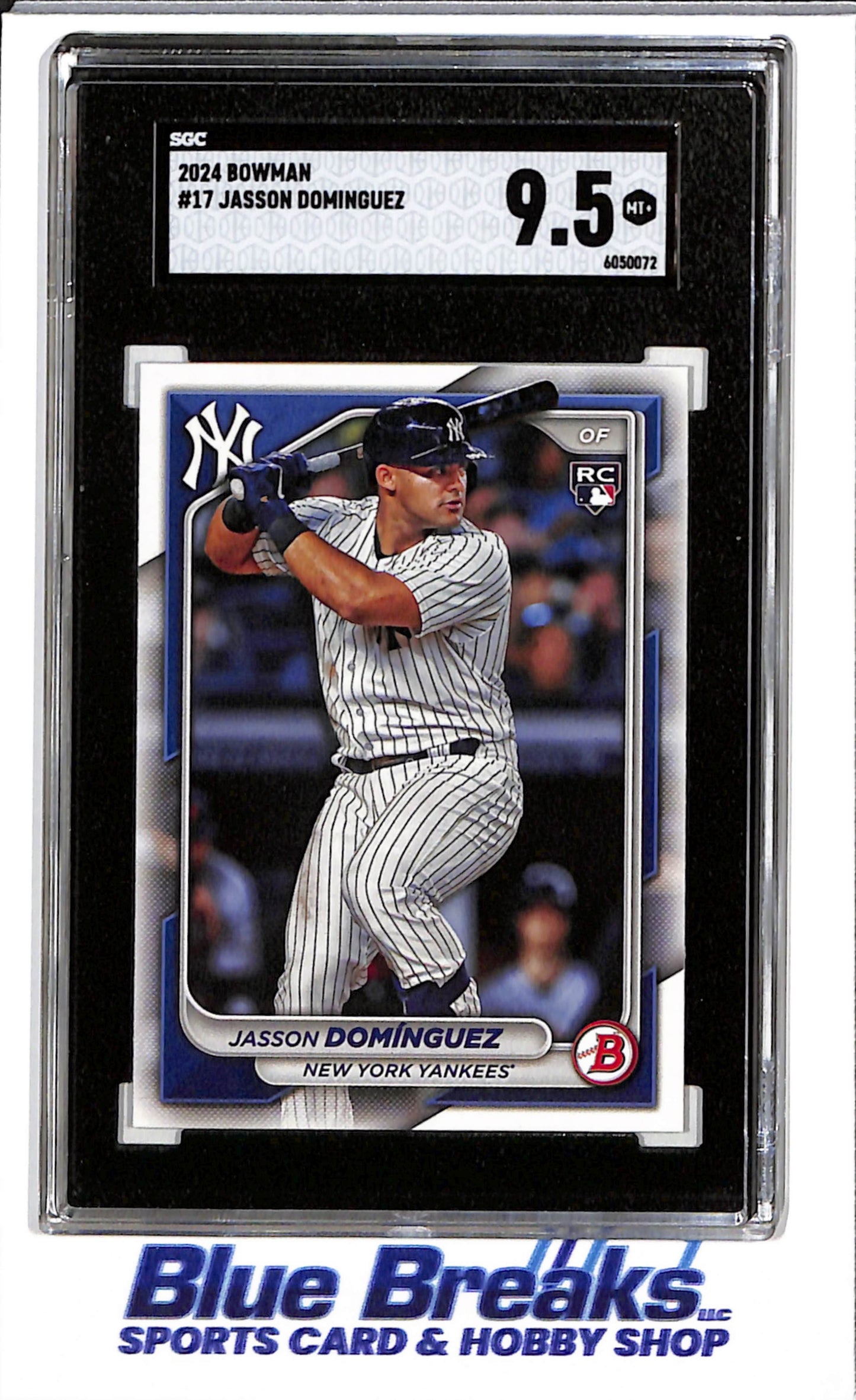 2024 Bowman - Jasson Dominguez - RC - #17 - SGC 9.5 - baseball - Yankees