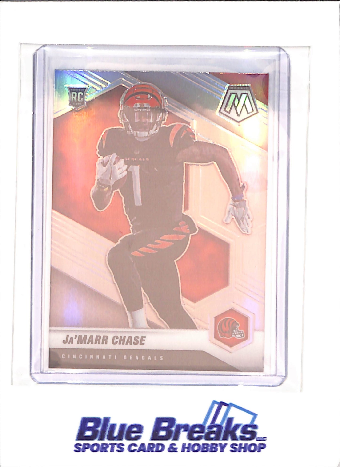 2021 Panini - Mosaic - Rookie Variation - Silver - Ja'Marr Chase - RC - #307-V - football - Bengals