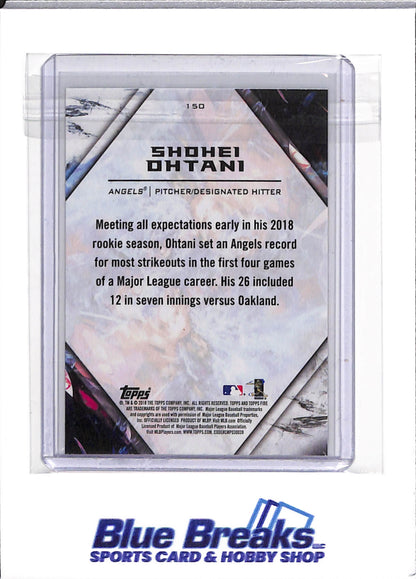 2018 Topps - Fire - Shohei Ohtani - RC - #150 - baseball - Angels