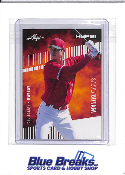 2018 Leaf - Hype! - Shohei Ohtani - #10 - baseball - Angels