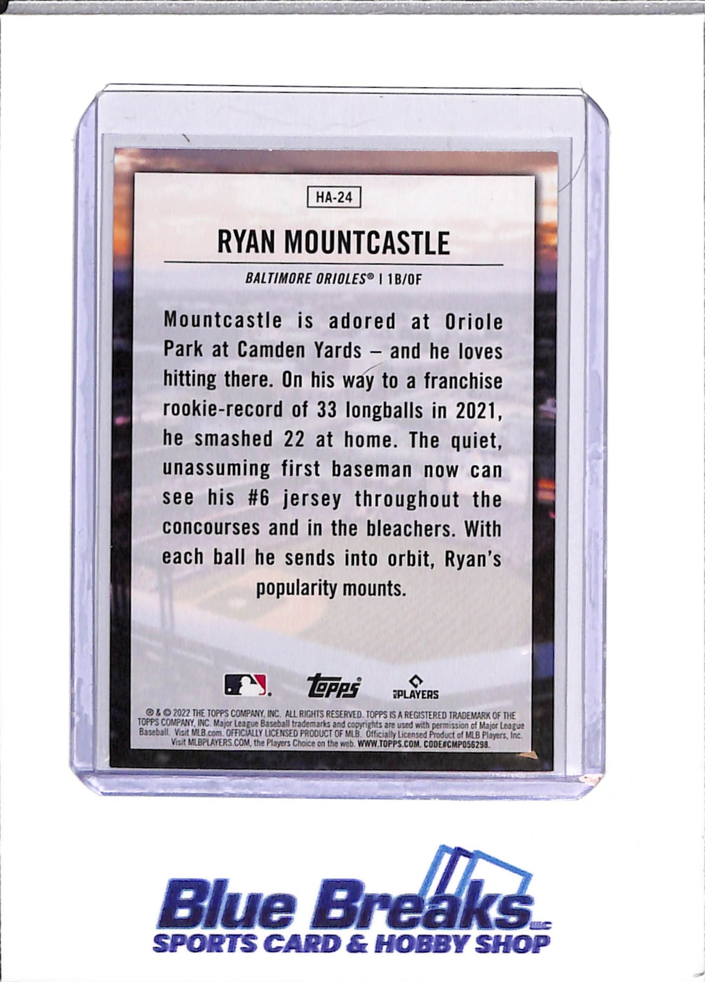 2022 Topps - Home Field Advantage - Complete set of 30 - All Ungraded - Baseball - MLB