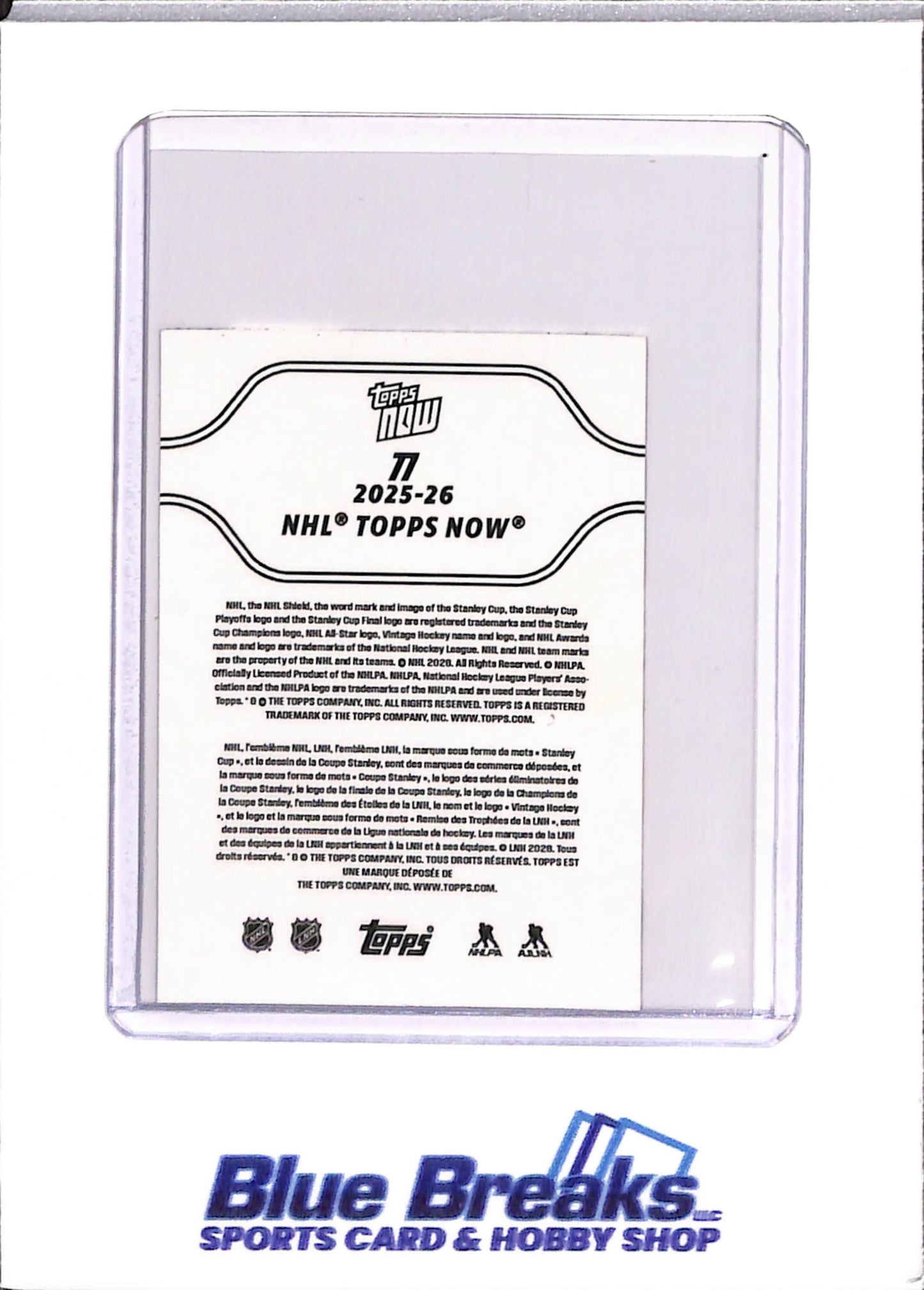 Topps Now - Matthew Schaefer - Rookie - #77 - Ice Hockey - New York Islanders