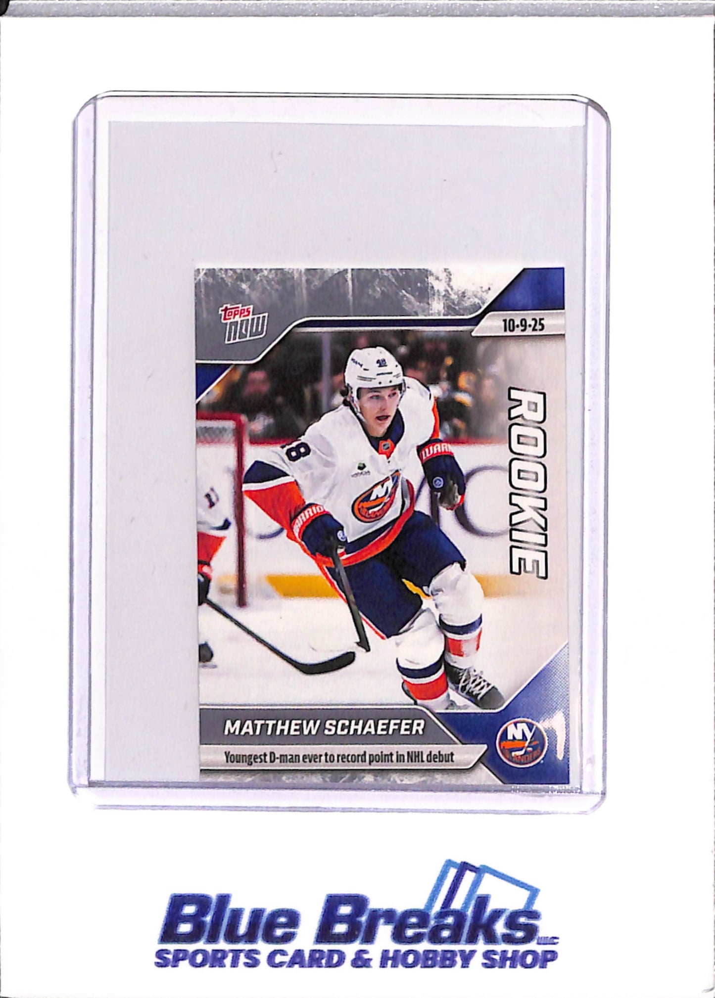 Topps Now - Matthew Schaefer - New York Islanders - Ice Hockey - # 5 - Rookie