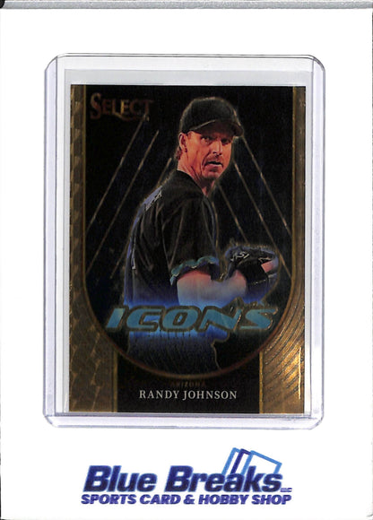 2024 Panini Select - Randy Johnson - Baseball - Arizona Diamondbacks - 1/1 - Superfractor - #16 - Icons