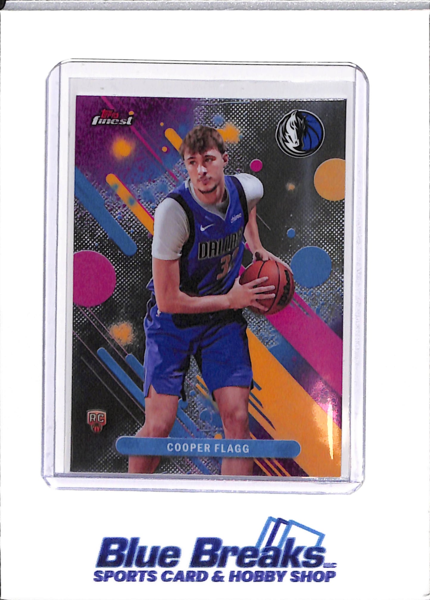 2026 Topps Finest - Cooper Flagg - Basketball - Dallas Mavericks - #1 - Rookie
