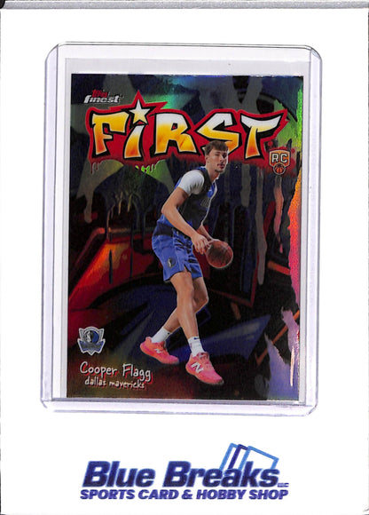 2026 Topps - Cooper Flagg - Finest - First - Dallas Mavericks - Basketball - Refractor - #F-1