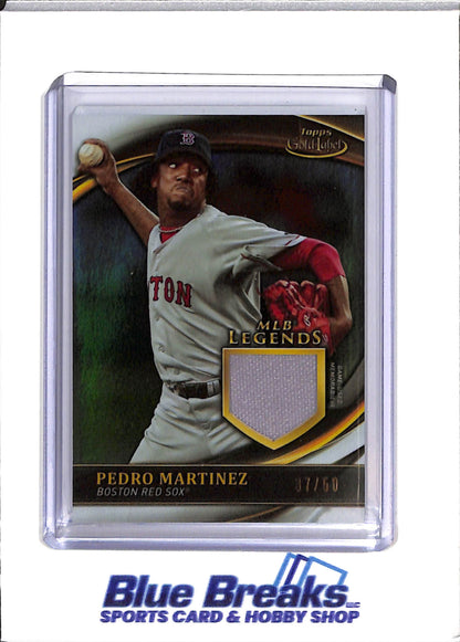 2020 Topps - Pedro Martinez - Gold Label - MLB Legends - Boston Red Sox - Baseball - 37/50 - #MLR-PM