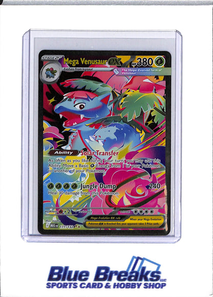 Pokemon - Mega Venusaur Ex - 177/132 - Special Illustration - Rare Mega Evolutions