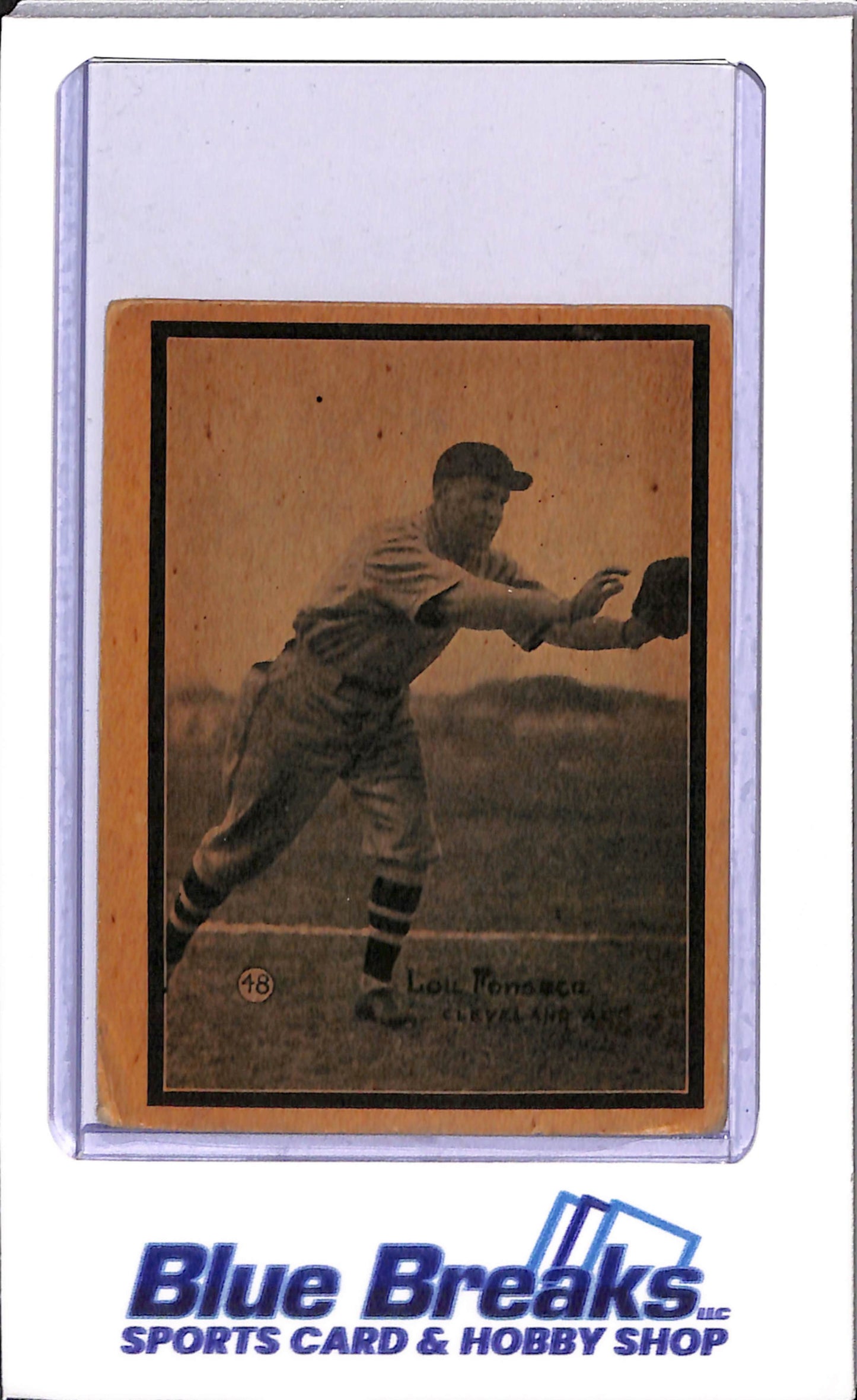 1931 W517 - Lou Fonseca - Baseball - Cleveland Indians - Guardians - #48