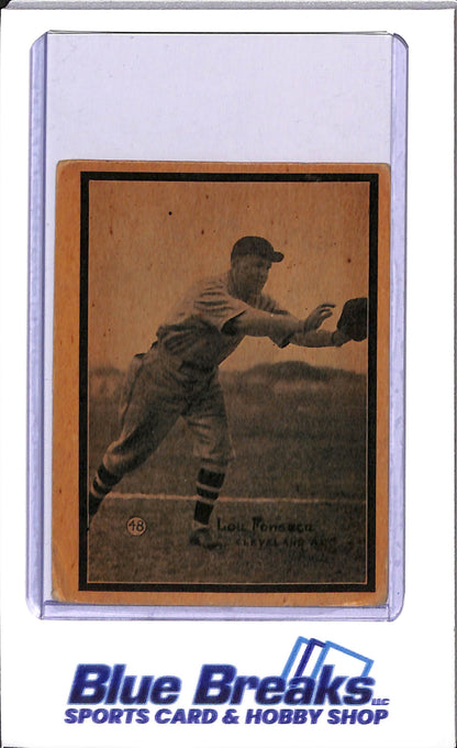 1931 W517 - Lou Fonseca - Baseball - Cleveland Indians - Guardians - #48