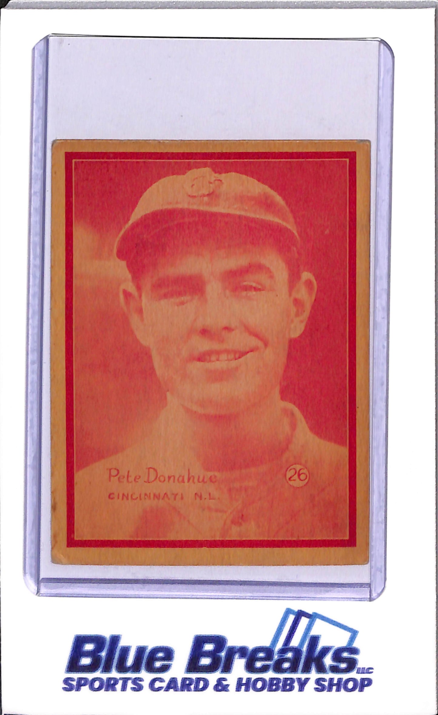1931 W517 - Pete Donahue - Baseball - Cincinnati Reds - #26 - Red