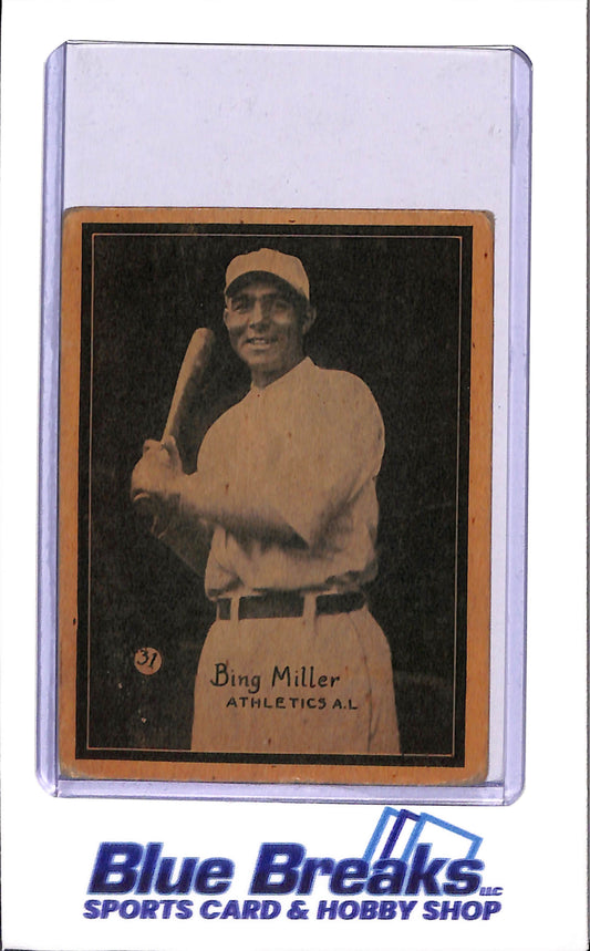 1931 W517 - Bing Miller - Oakland Athletics - Baseball - Green - #31