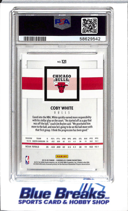 2019 Panini - Chronicles - Coby White - RC - #121 - basketball - Bulls