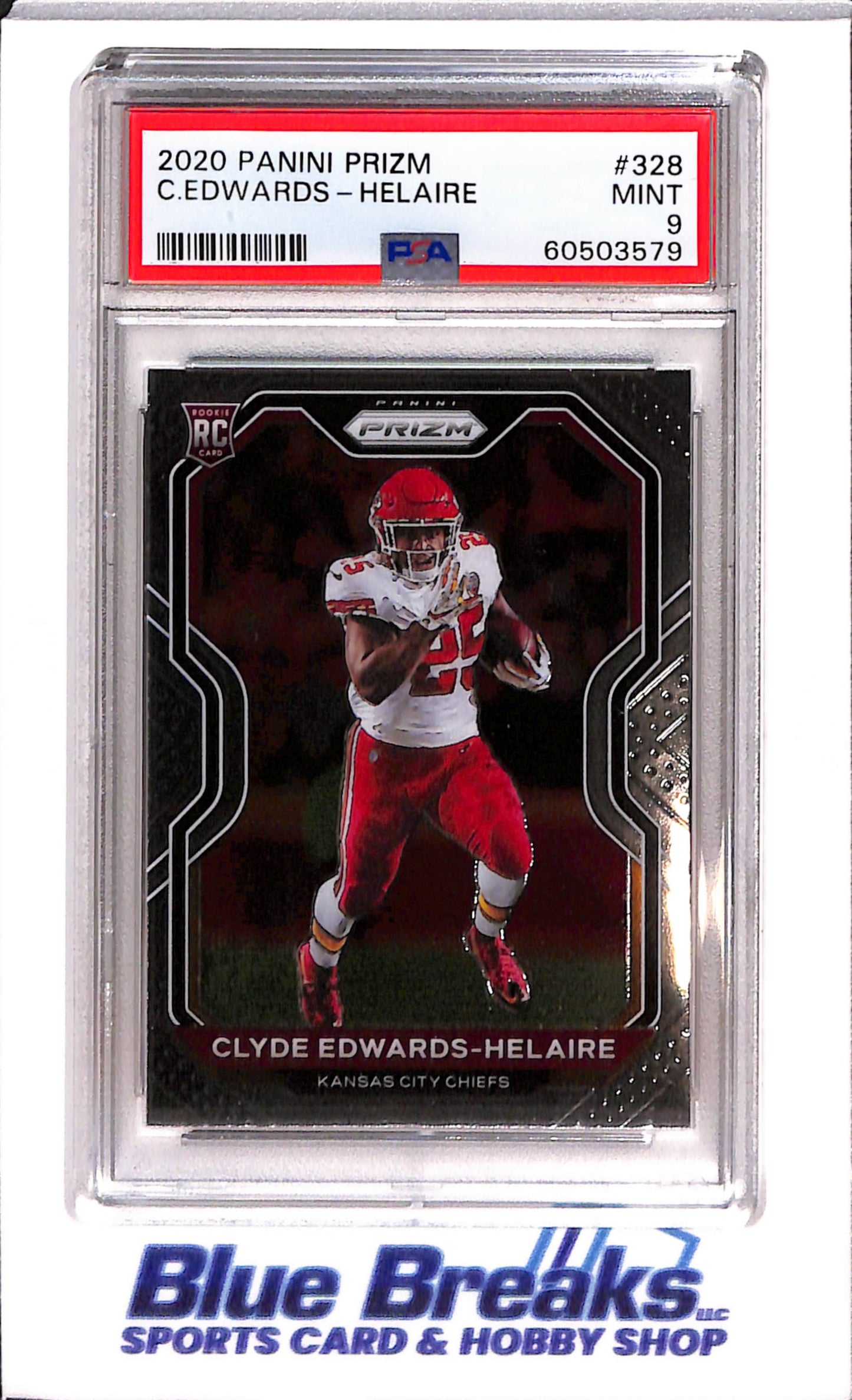 2020 Panini - Prizm - Clyde Edwards-Helaire - RC - #328 - football - Chiefs
