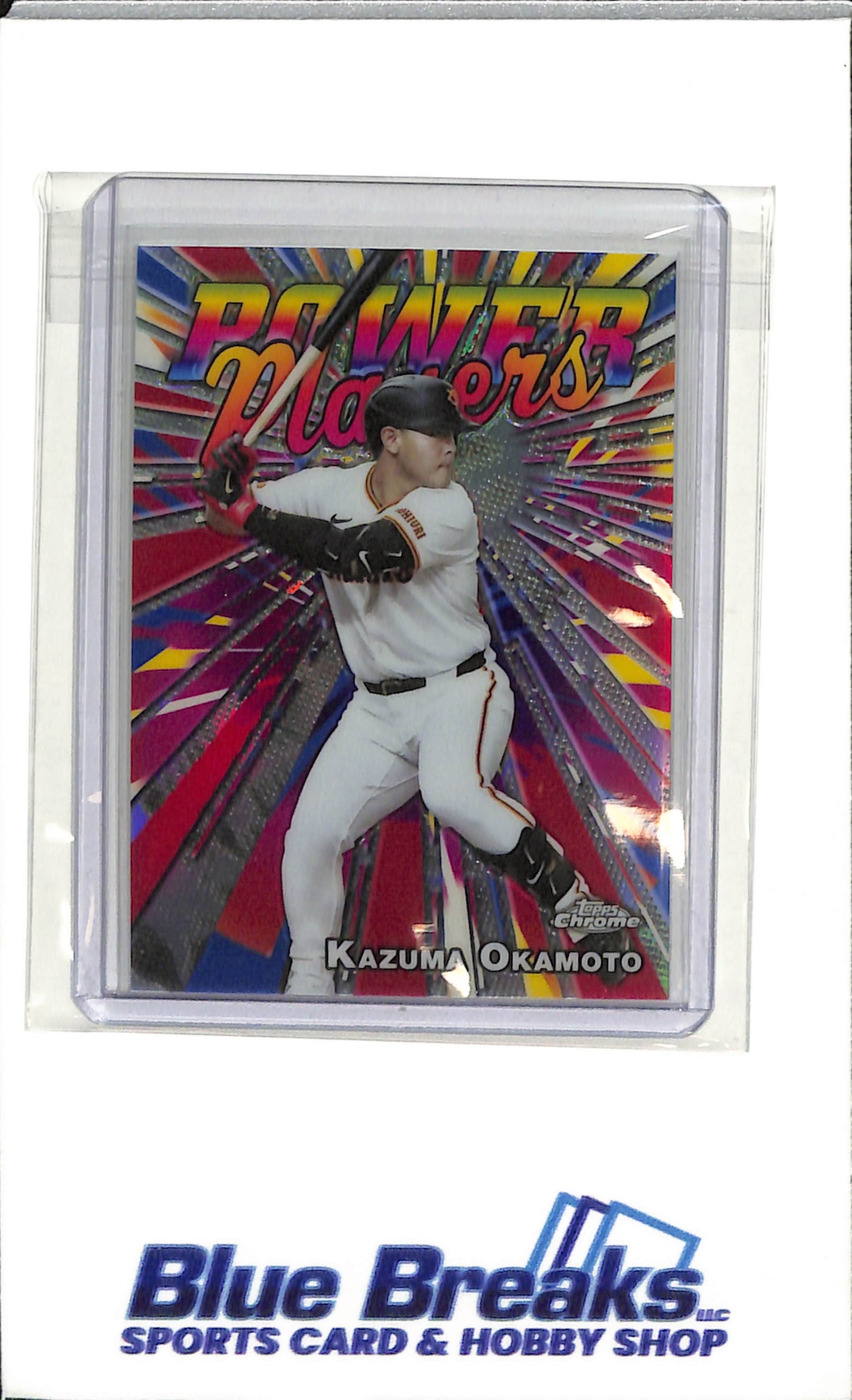 2025 Topps - Kazuma Okamoto - Yomiuri Giants - Toronto Blue Jays - Baseball - NPB - Japanese - #PP-10 - Power Players