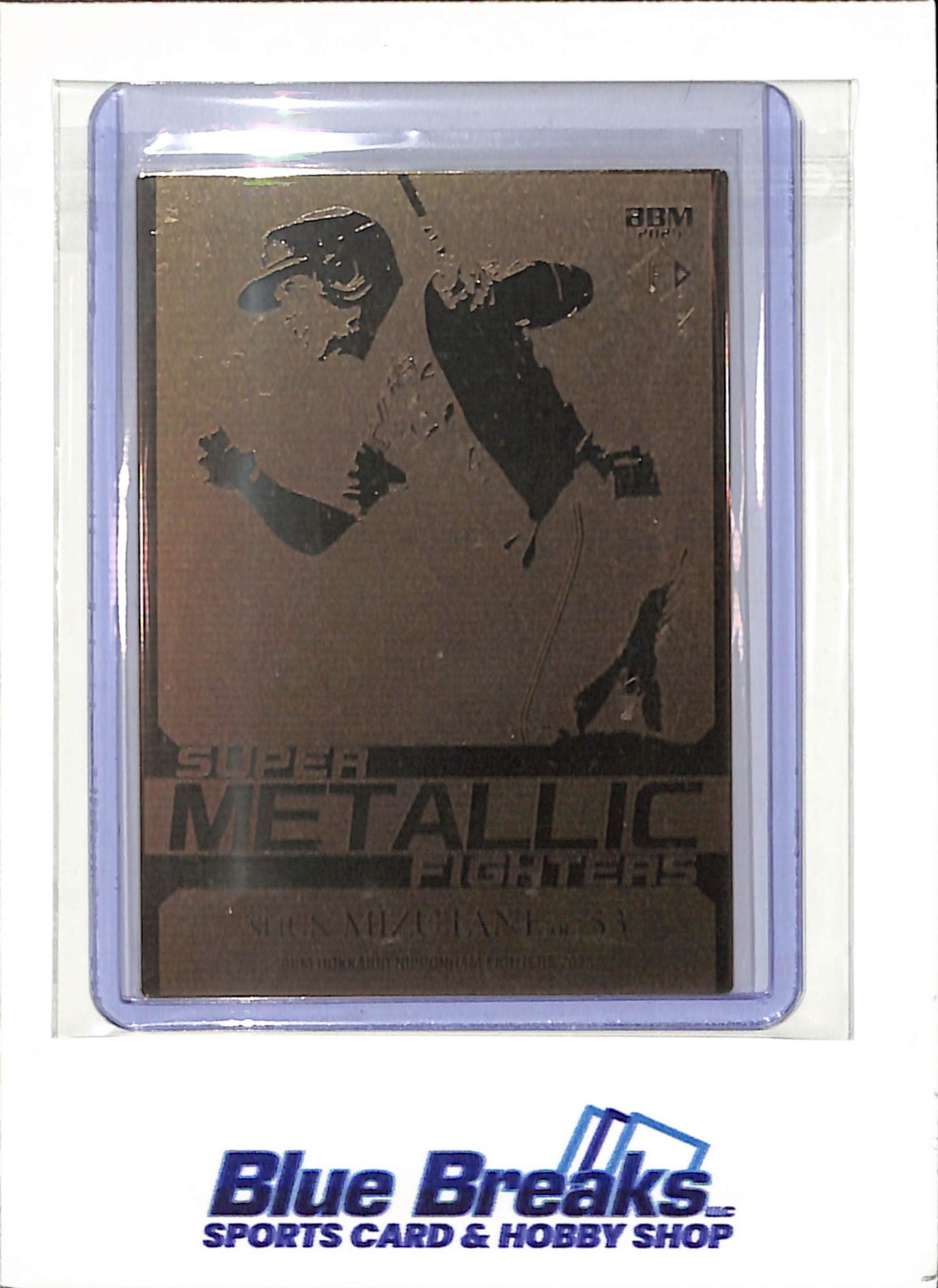 2025 BBM - Shun Mizutani - Metallic- Hokkaido Ham Fighters - NPB - Japanese - 11/50
