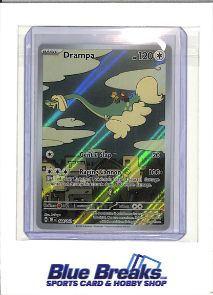 2024 Pokémon - Drampa - 184/162 TEF - Illustration Rare SV05 - Temporal Forces