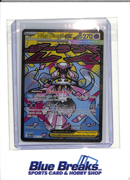 2026 Pokémon - Mega Diancie EX - 267/217 - Mega Attack - Rare - Ascended Heroes