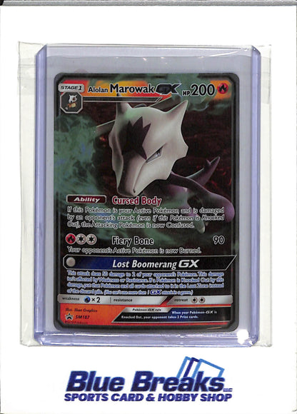 2019 Pokémon - Holo - Alolan Marowak GX - SM187 - English