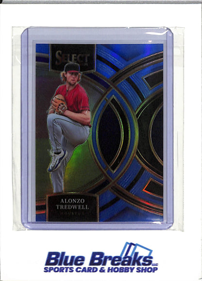 2024 Panini - Alonzo Tredwell - Houston Astros - Baseball - Select - Premier - #50 - 54/199 - Blue