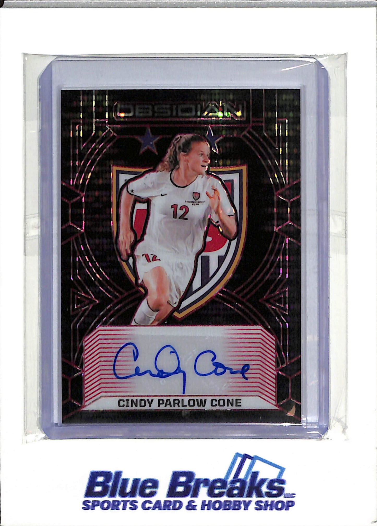 2024 Panini - Cindy Barlow Cone - Obsidian - USA NAtional Team - Soccer - Class of 1999 - 29/99