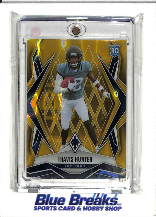 2025 Panini - Travis Hunter - Phoenix - Jacksonville Jaguars - Football - #157 - Yellow - 47/125