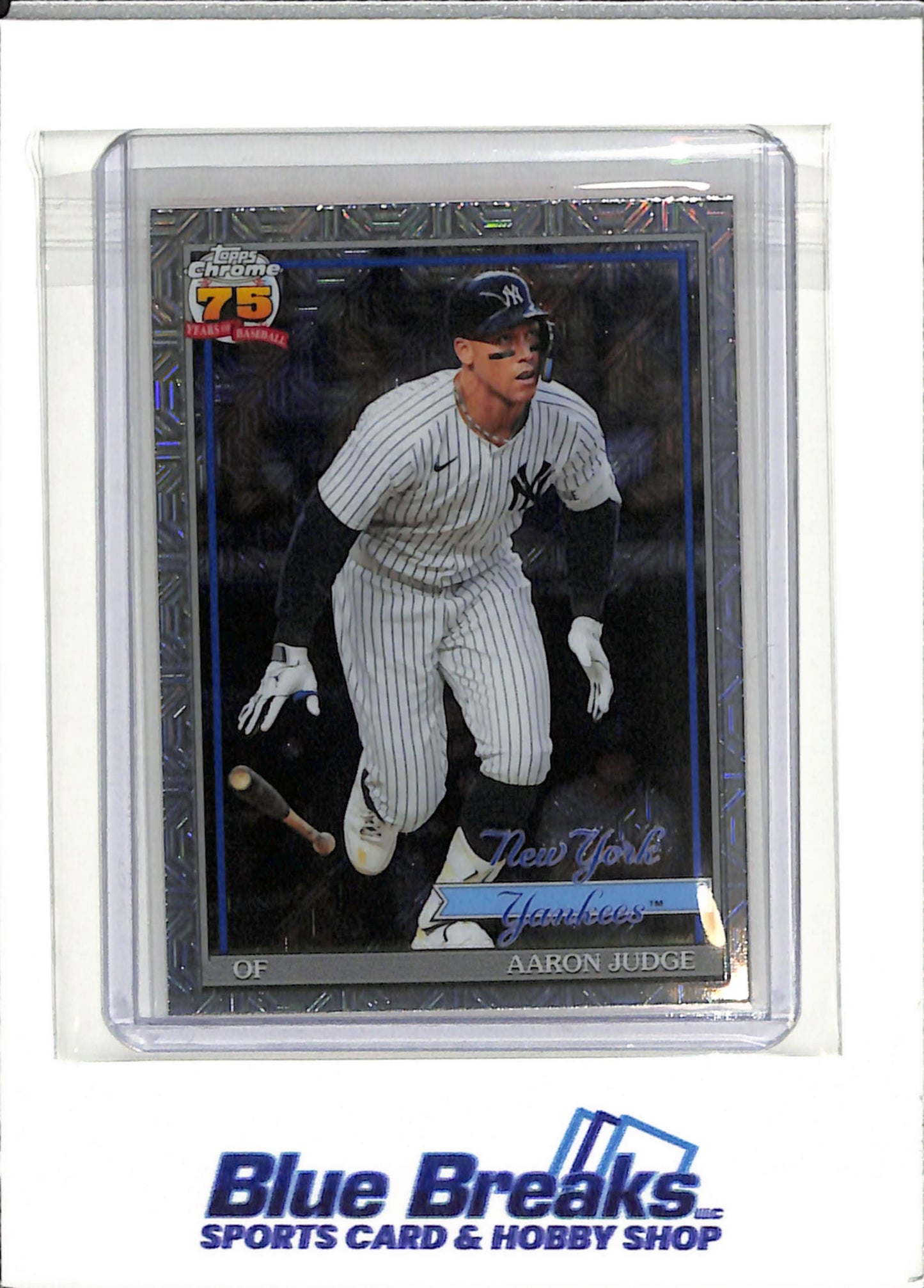 2026 Topps - Aaron Judge - New York Yankees - Baseball - 75th - Mojo - Refractor - #91C-82
