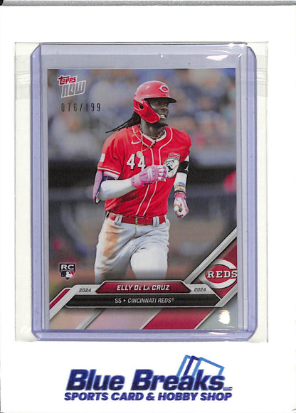 2024 Topps Now - Elly De La Cruz - Rookie - Cincinnati Reds - Baseball - #OD-211 - 76/199