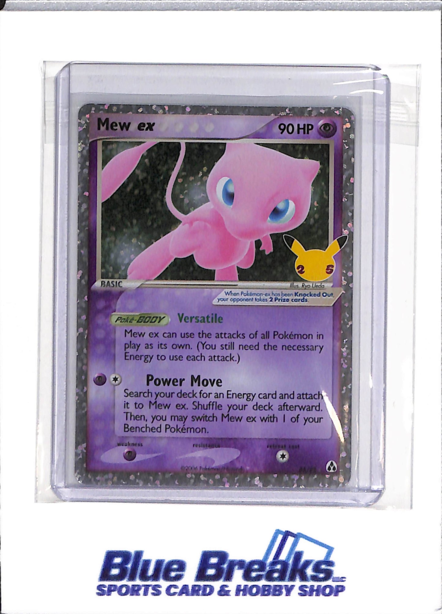 2006 Pokémon - Celebrations - Mew ex - Legend Maker - 88/92 - 25th Anniversary