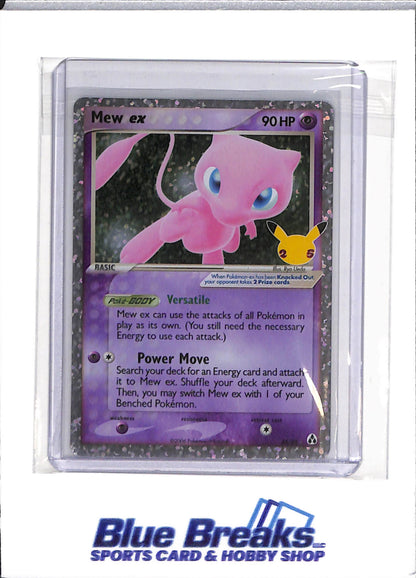 2006 Pokémon - Celebrations - Mew ex - Legend Maker - 88/92 - 25th Anniversary