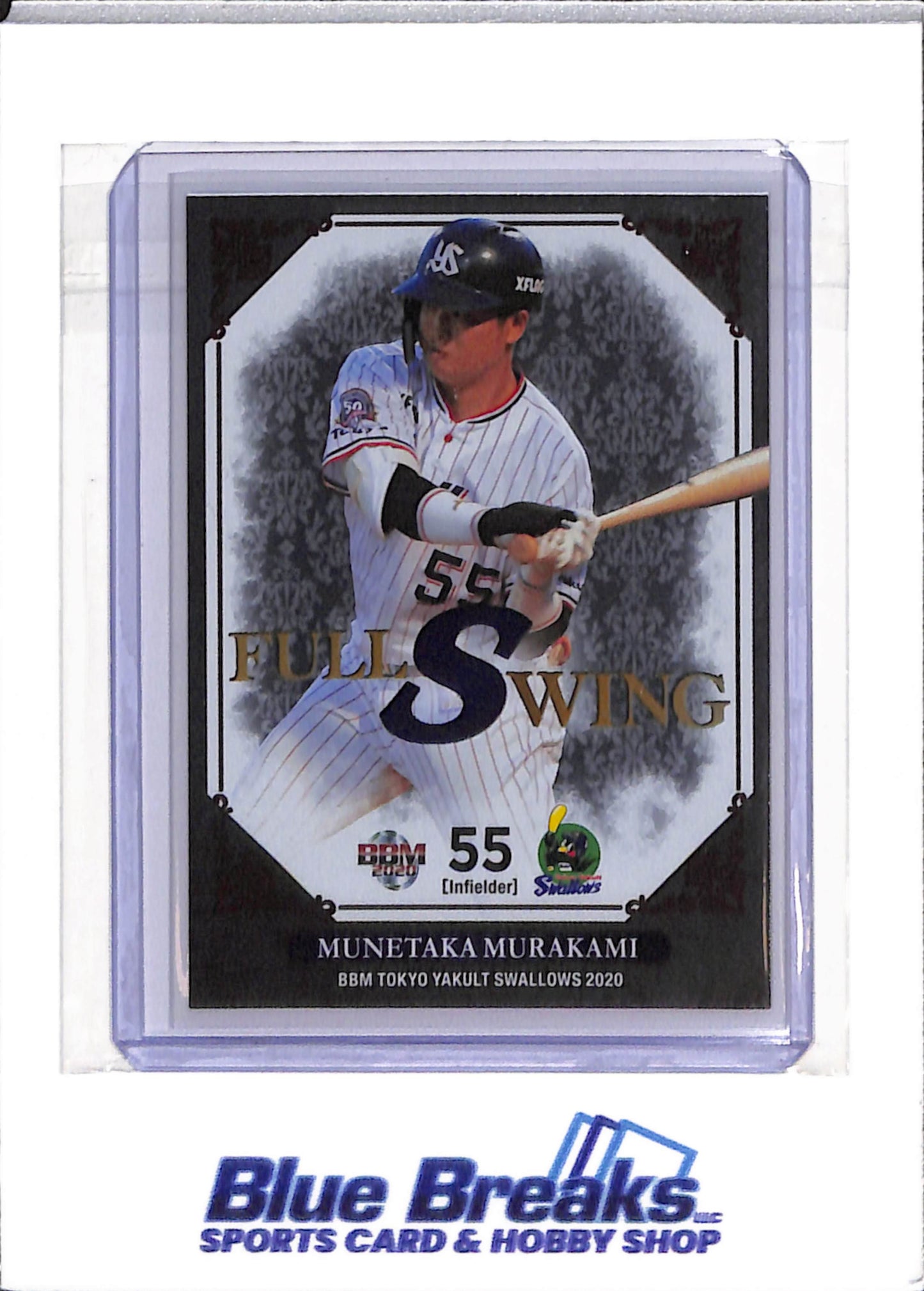 2020 BBM - 30th Anniversary - Full Swing - Munetaka Murakami - #FS7 - baseball - Tokyo Yakult Swallows - White Sox