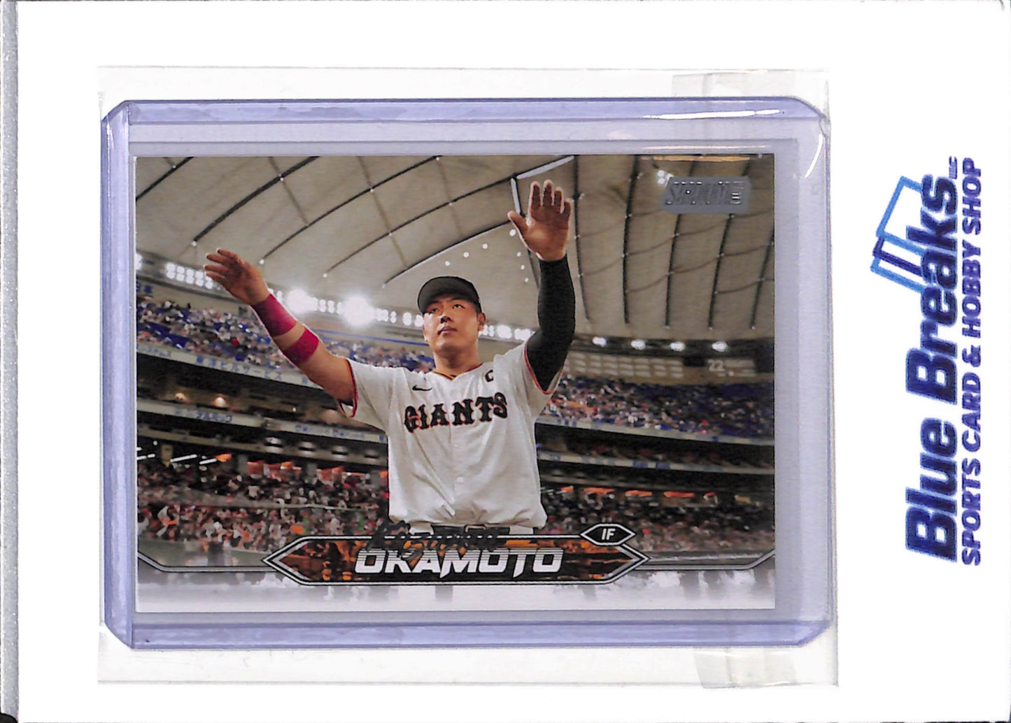 2024 Topps - Stadium Club - NPB! - Kazuma Okamoto - #81 - baseball - Yomiuri Giants - Blue Jays