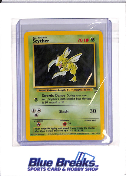 2000 Pokémon - Base II - Holo - Scyther - 17/130