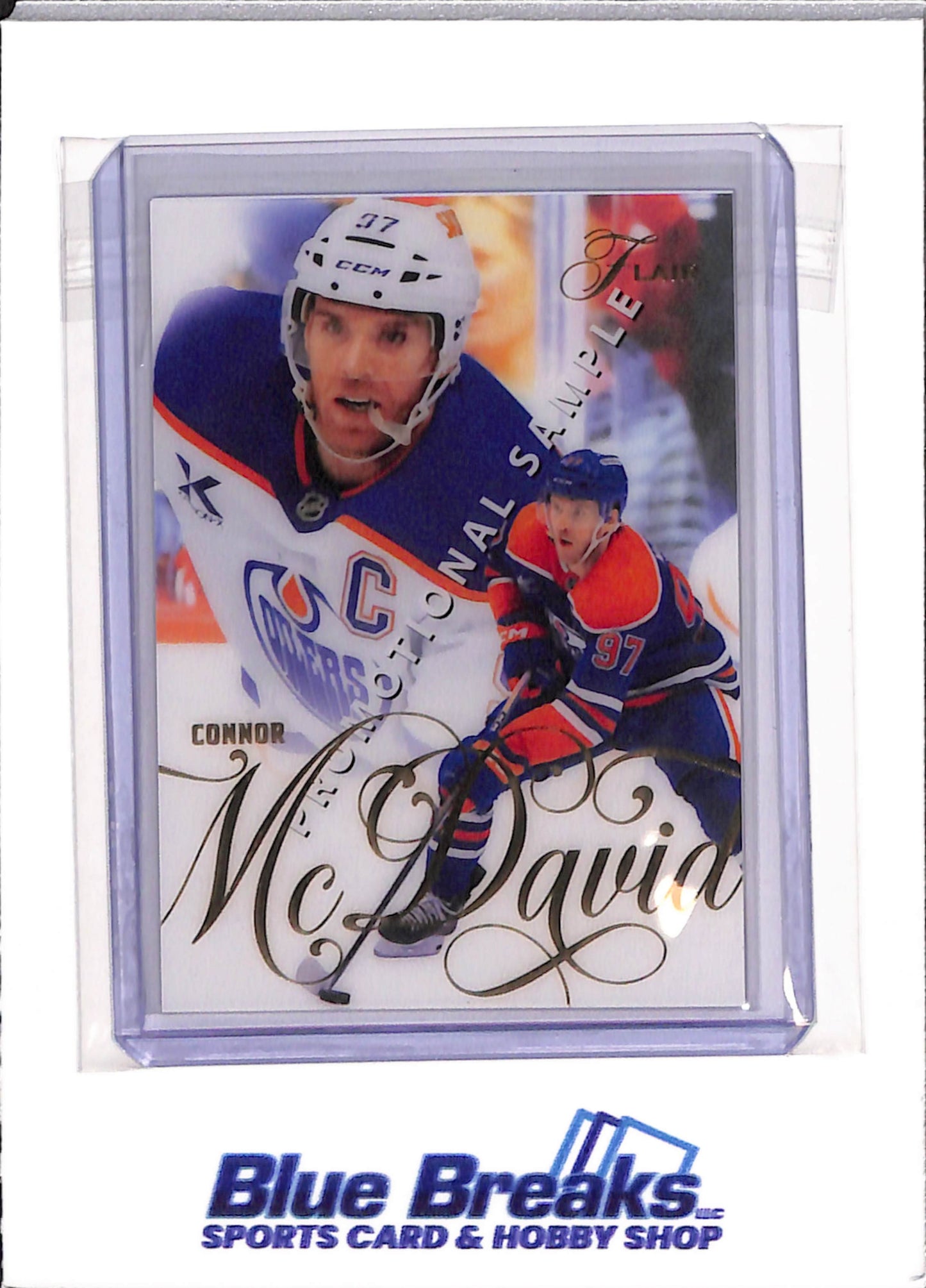 2026 Upper Deck - Fleer - Flair - Connor McDavid - promo sample - hockey - Oilers