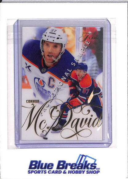 2026 Upper Deck - Fleer - Flair - Connor McDavid - promo sample - hockey - Oilers