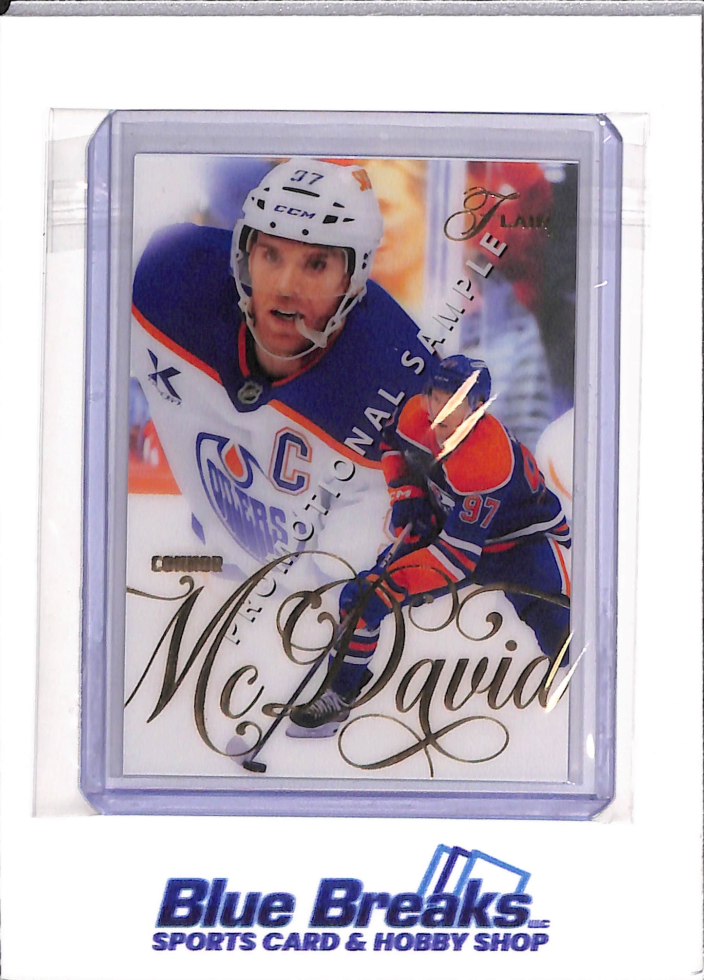 2026 Upper Deck - Fleer - Flair - Connor McDavid - promo sample - hockey - Oilers
