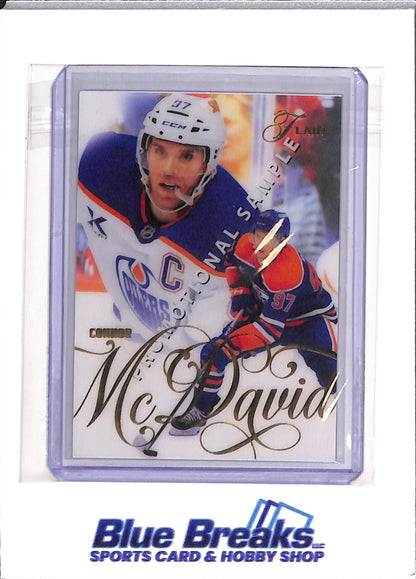 2026 Upper Deck - Fleer - Flair - Connor McDavid - promo sample - hockey - Oilers
