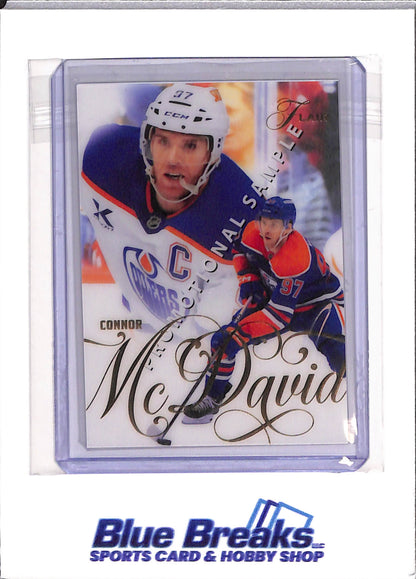 2026 Upper Deck - Fleer - Flair - Connor McDavid - promo sample - hockey - Oilers