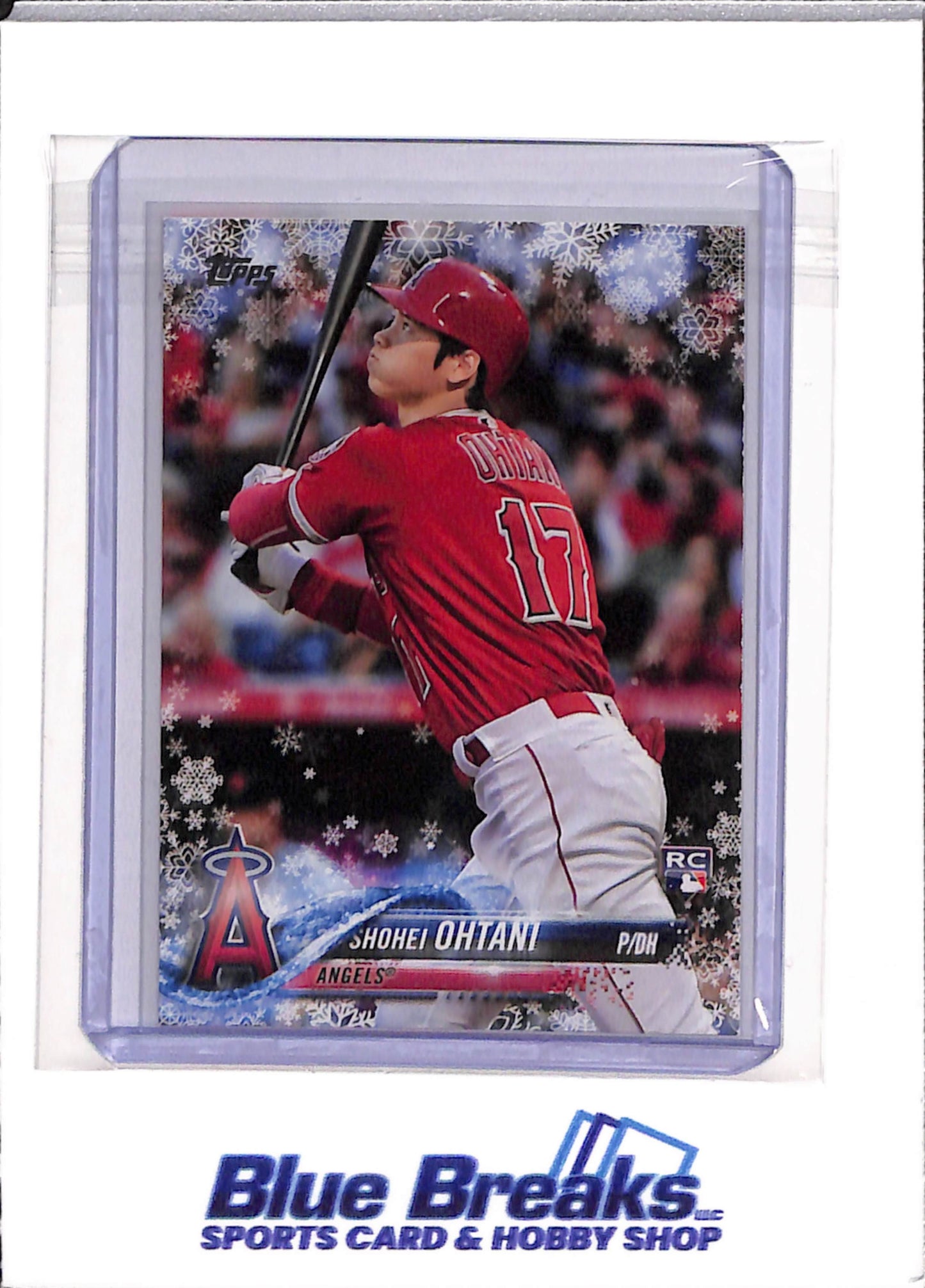 2018 Topps - Holiday - snowflake - Shohei Ohtani - RC - #HMW17 - baseball - Angels