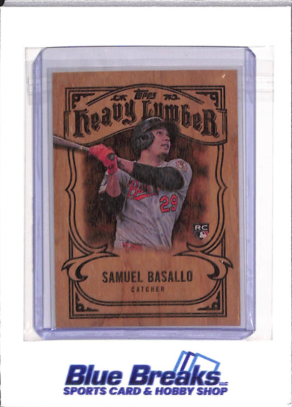 2026 Topps - Series 1 - Heavy Lumber - Samuel Basallo - RC - #HL-14 - baseball - Orioles