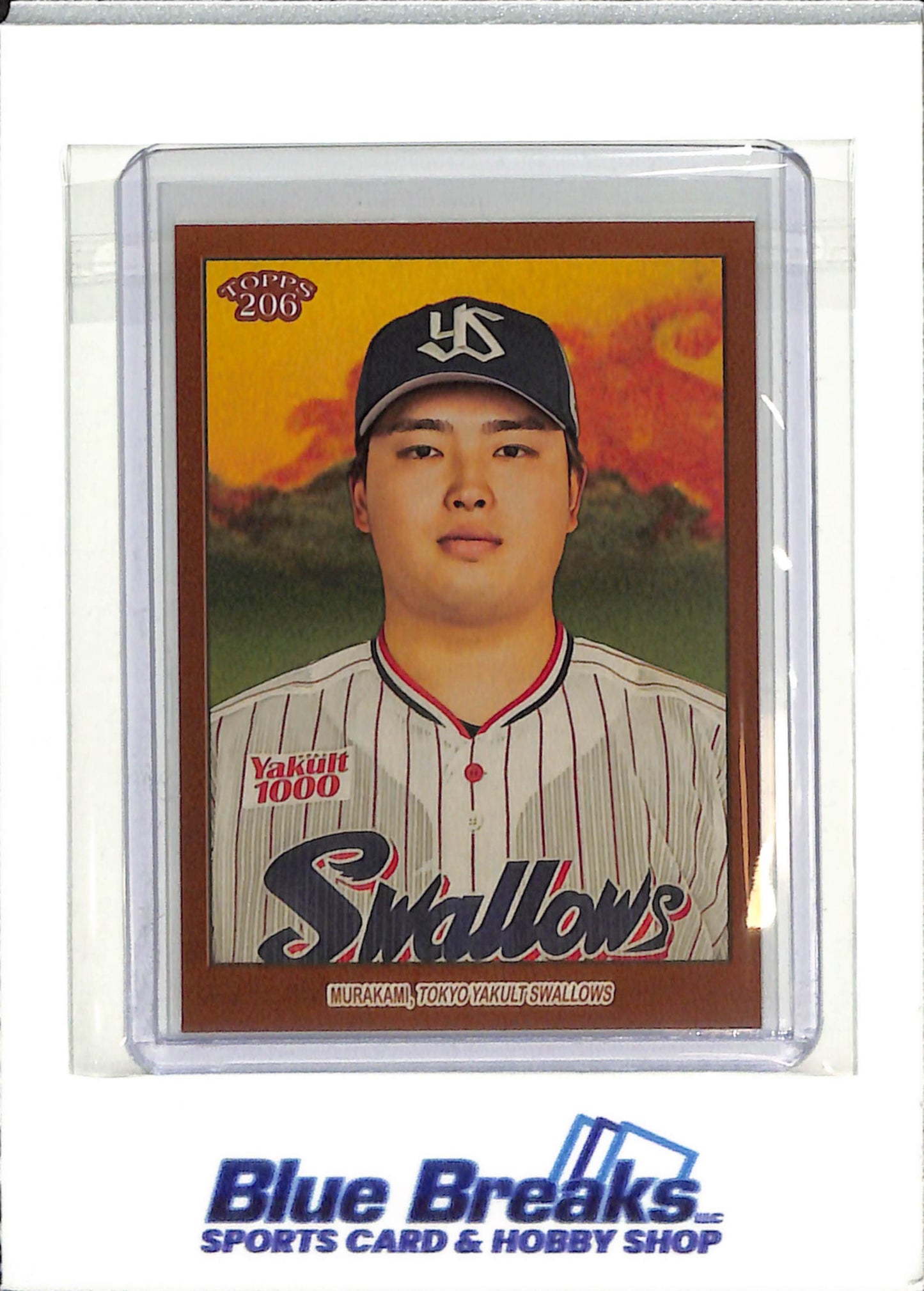 2023 Topps - 206 - NPB - brown border - Munetaka Murakami - #67 - baseball - Tokyo Yakult Swallows - Blue Jays