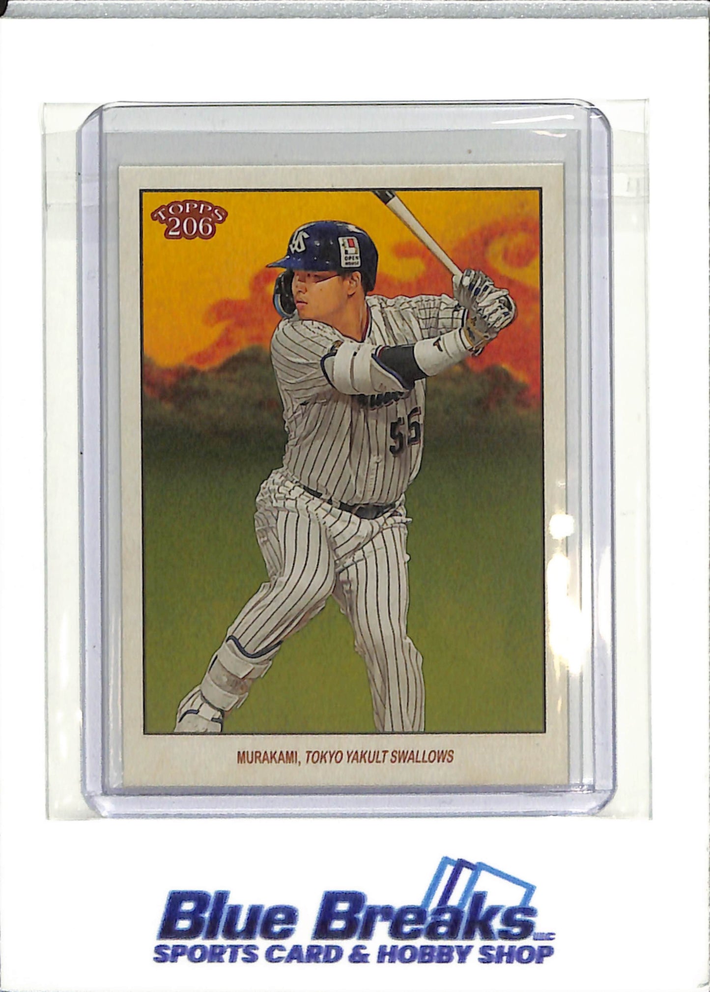2023 Topps - 206 - NPB - Image Variation - Munetaka Murakami - #67 - baseball - Tokyo Yakult Swallows - White Sox